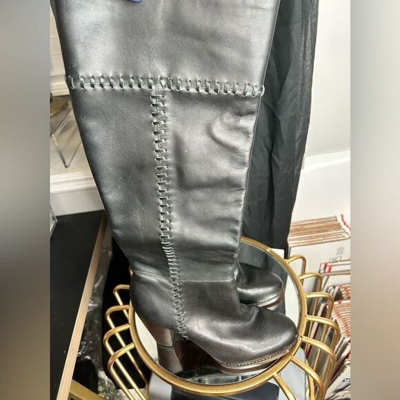 Joie Whipstitch Knee High Boots - Picture 3 of 7